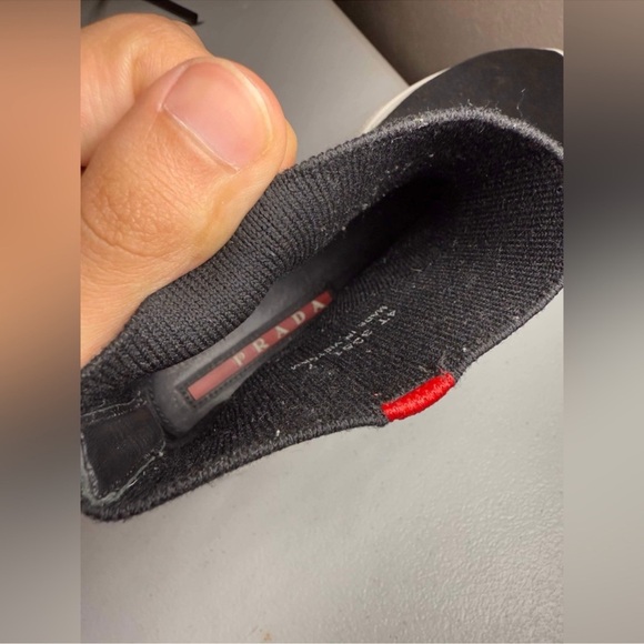 Prada Logo Band Sock Sneaker hi-Top Sock Sneakers
Men 7 UK / US 8 - Picture 7 of 13